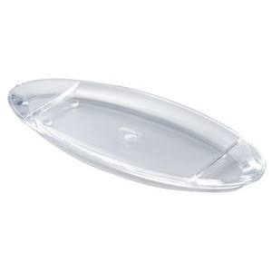 光 光 K-951C 楕円型トレイ クリア