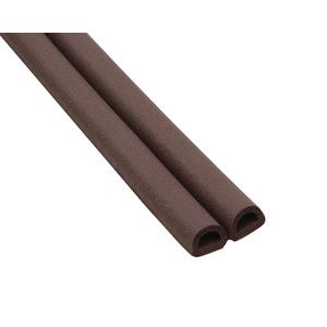 光 光 KD8-2 戸当りクッションテープ D型茶 2.4m