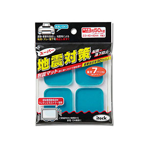 光 光 KUE-240 地震対策 40mm角 4枚入