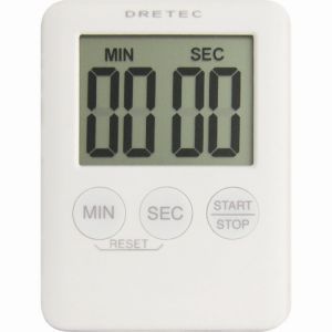 ドリテック dretec ドリテック T-307WT デジタルタイマー「ポケッティ」 ホワイト