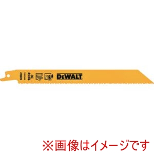 DEWALT DEWALT DWAR6066-JP レシプロソーブレード セーバーソーブレード レシプロソー替刃 セーバーソー替刃 セーバーソーブレード6山x150mm 5枚 