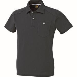 コーコス信岡 CO-COS コーコス信岡 G-9117-13-SS ハンソデポロシャツ G-9117 13 ブラック SS