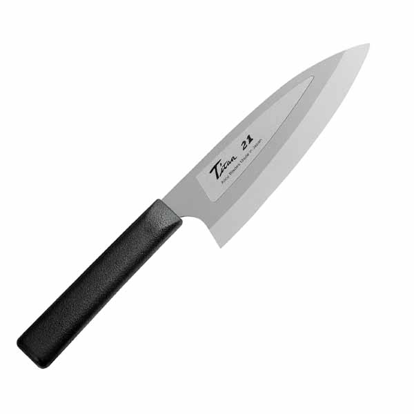  フォーエバー FOREVER フォーエバー GD-16 銀チタン 薄出刃包丁 160mm