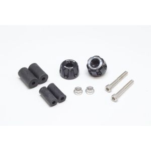 アクティブ ACTIVE アクティブ 60800229 アルミバーエンド リボルバー ブラック φ30-L18