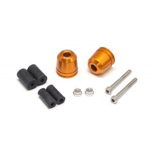 アクティブ ACTIVE アクティブ 60800027 アルミバーエンド ゴールド φ33-L33