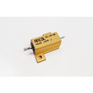アクティブ ACTIVE アクティブ 1150039 LEDウインカー用 アルミ抵抗 25W 120&Omega; 