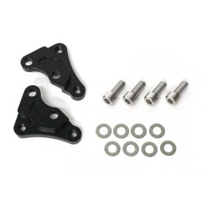 アクティブ ACTIVE アクティブ 1477005B フロントキャリパーサポート ブラック GPZ900R A7-A11/ZEPHYR400X/ZRX400/2 φ320用 