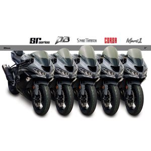 ゼログラビティ ゼログラビティ 2324702 スクリーン スポーツツーリング スモーク ZX-6R 19