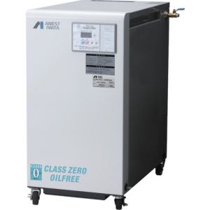 アネスト岩田 アネスト岩田 SLP-07EEDC6 オイルフリーコンプレッサD内蔵0.75KW  メーカー直送 代引不可 沖縄離島 個人宅不可