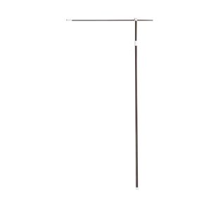 のぼり屋工房 のぼり屋工房 3m ポール スタンダード 黒 直径22mm 横棒850mm 395