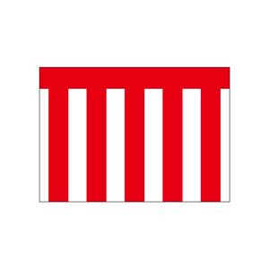 のぼり屋工房 のぼり屋工房 ウィンドウシール 紅白カラー 26037