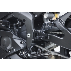 オーヴァーレーシング OVER RACING オーヴァーレーシング 51-433-01B バックステップ 6P BLK YZF-R6 17