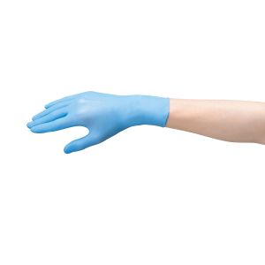 バリアローブ バリアローブ NO.2012SS ニトリルPFライトブルー[[R2]]パウダーフリーSS 100枚入 
