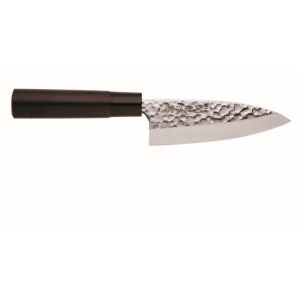 大澤刀剣 大澤刀剣 SRH300 関龍作 出刃 ステンレス 和包丁 槌目 150mm