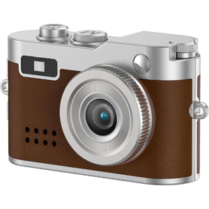 SIGHTRON サイトロン SIGHTRON サイトロン NOA0003 ミニデジタルトイカメラ Cookie クッキー BR チョコ