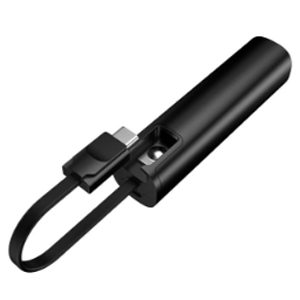 コンピューケース・ジャパン JMB-PF50-BK モバイルバッテリー 5000mAh ブラック スティックタイプ Type-C - Type-C