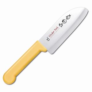 藤次郎 TOJIRO 藤次郎 FC-622 きんだーぱーく 子供用 子ども用 クッキングナイフ 115mm 黄 TOJIRO