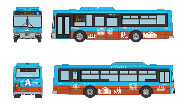  トミーテック TOMIX TOMIX　バスコレで行こう25 横浜市交通局 ぶらり赤レンガBUS（予約）