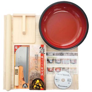 豊稔企販 豊稔企販 家庭用麺打セット B そば・うどんDVD付 A-1280