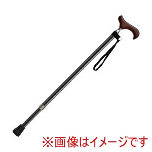 ケイ ホスピア ケイ 486918 E-301 愛杖Eシリーズ 伸縮太杖 ブラック