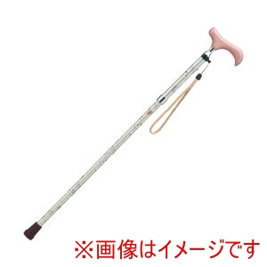 ケイ ホスピア ケイ 501289 AN-13 愛杖 プリティキャッツシリーズ 折りたたみ杖 ライトグリーン