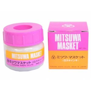 福岡工業 ミツワ マスケットインキ 白抜き用インク マスキングインキ 45ml 福岡工業