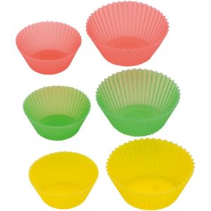 岡部洋食器製作所 岡部洋食器 シリコンマフィンカップ ブリスター M S6個セット MC-06
