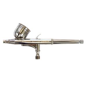 エアテックス AIRTEX エアテックス ATL-XP725P エアレバ仕様ワンアクションエアブラシ XP725 プレミアム シルバー