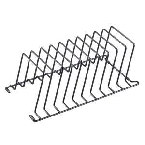 えいむ えいむ スチール 10列 メタルホルダー スタンド 黒 HC-5