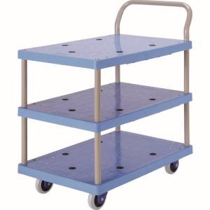 金沢車輛 金沢車輛 NP-105GS 小型環境静音樹脂台車 3段式 メーカー直送 法人限定 代引不可 北海道九州沖縄離島不可