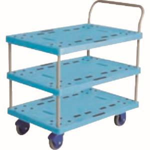 金沢車輛 金沢車輛 NP-305GS 大型環境静音樹脂台車 3段式 メーカー直送 法人限定 代引不可 北海道九州沖縄離島不可