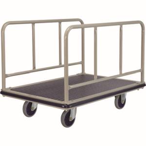 金沢車輛 金沢車輛 NHT-510E 特大型スチール台車 長手側サイドハンドル付 低床型 メーカー直送 法人限定 代引不可 北海道九州沖縄離島不可