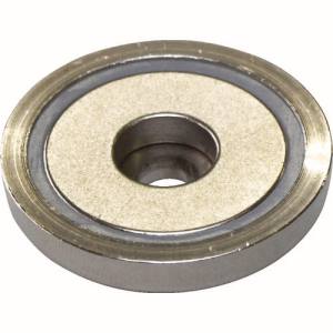 マグナ マグナ 1-NCC36RB ネオジ磁石プレートキャッチ 段穴タイプ 1個入 