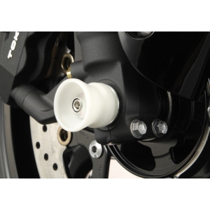 アグラス AGRAS アグラス 344-369-J0W Fアクスルプロテクター ファンネルホワイト ジュラコン GSX1300R -01 AGRAS
