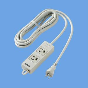 パナソニック Panasonic パナソニック WCH24323H OAタップ 接地15A抜け止め形  2コ