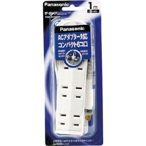 パナソニック Panasonic パナソニック WHA29363WKP ザ タップマルチシリーズ 6コ口 3コ Panasonic