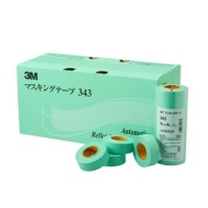 スリーエム 3M スリーエム 3M 343 マスキングテープ 10mm×18m 120巻入り