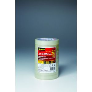 スリーエム 3M スリーエム 500-3-15-10P 透明粘着テープ15mm 10巻入 