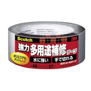 スリーエム 3M スリーエム 3M DUCT-27 スコッチ 強力多用途補修テープ 48mm×27m シルバー