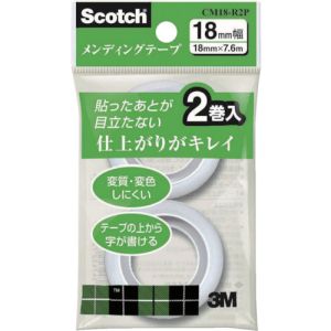 スリーエム 3M スリーエム 3M CM18-R2P メンディングテープ小巻 詰替え用 18mmX7.6m
