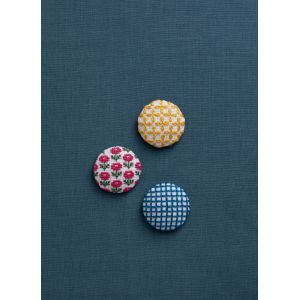 ルシアン LECIEN　cosmo ルシアン 地刺しキット 包みボタン garden 2301 cosmo