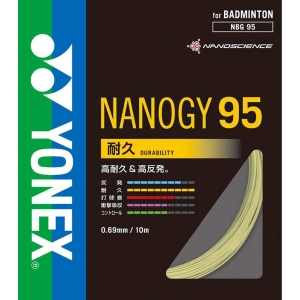 ヨネックス YONEX ヨネックス ナノジー95 0.69mm コスミックゴールド NBG95 528 YONEX