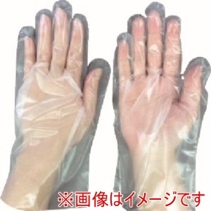 オカモト okamoto オカモト 728L イージーグローブ728ポリLD外エンボス L 100枚入