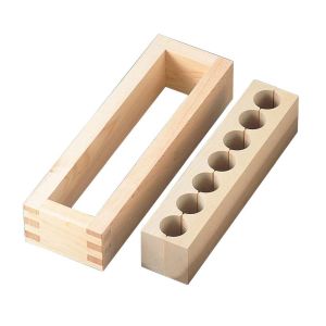 江部松商事 EBM EBM 木製 幕の内 押し型 7穴 江部松商事