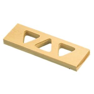 江部松商事 EBM EBM 木製 おにぎり型 2穴 江部松商事