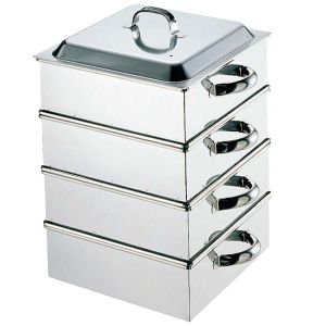 江部松商事 EBM EBM 業務用 電磁角蒸器 レギュラータイプ 42cm 3段 江部松商事