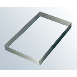 江部松商事 EBM EBM 18-8 角型 ケーキリング 570×370×H60 江部松商事