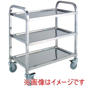 江部松商事 EBM EBM ステンレス キッチンワゴン 3段 S850 江部松商事