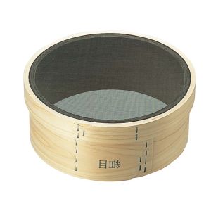 江部松商事 EBM EBM 木枠 裏漉 代用毛 荒目 20メッシュ 6寸 18cm 江部松商事