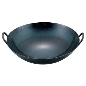 江部松商事 EBM EBM 山田 鉄 打出 広東鍋 42cm 取手溶接仕様1.2mm厚 江部松商事